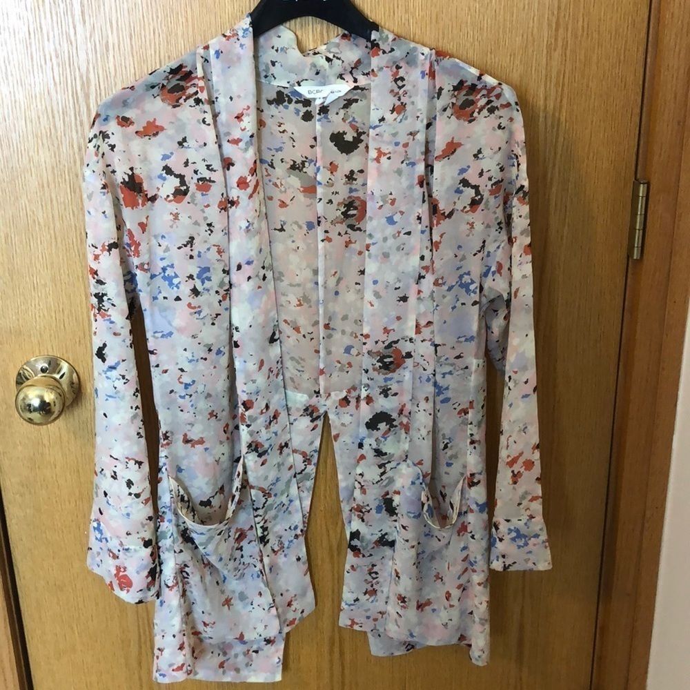 Bcbgeneration Abstract Print Kimono - image 1